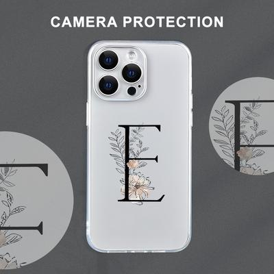 TEMU Elegant And Soft Tpu Phone Case With A Floral Design For Iphone 7/8/x/xs/xr/11/12/13/14/15 Plus Pro - Perfect Gift For Any Occasion Image