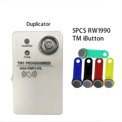 A56XQ TM1 RFID Copier Duplicator Handheld RW1990 TM1990 TM1990B Ibutton DS-1990A 125KHz EM4305 T5577