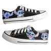Drop Shipping r ‌ Eal Bilder 2025, neue Herbst-Winter-Stich-Cartoon-Plus-Größe, weiß, schwarz, Damen, Mädchen, Board-Schuhe, Herren-Wohnungen