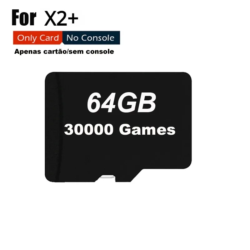 Tarjeta SD für Videoconsola BOYHOM Retro 4K Game Stick X2 + 4K Game Stick, Tarjeta de Memoria de 64GB 128GB 256G X2 Plus Games Image