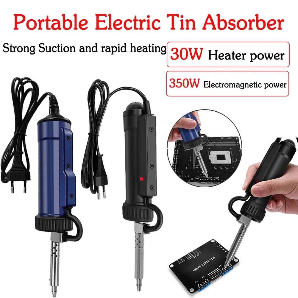 BBT-680 Elektrische Vakuumsaug-Zinnpistole Leistungsstarke Entlötpumpe 30 W Handschweißwerkzeuge Entfernung Löten Sucker Pen Desolder Image