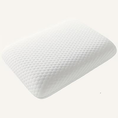 TEMU Gel Memory Ice Fiber Fabric Breathable Pillow With Removable Cover - Neck Support Pillow, Dual-sided Cervical Pillow Image