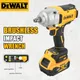 2025 DEWALT Avvitatore a percussione 1/2 "Pollici Coppia elevata con anello di maiale Incudine 20V Chiave a batteria senza spazzole Dewalt Utensili elettrici DCF900
