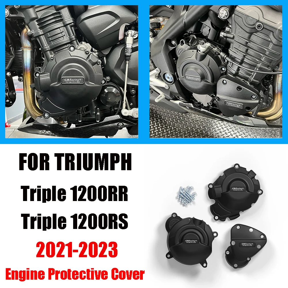 SPEED TRIPLE 1200 RR Protezione della copertura del motore Accessori moto per GBracing Per TRIUMPH SPEED TRIPLE 1200RR 1200RS 2023