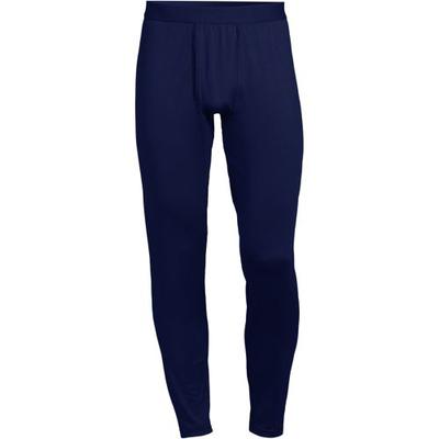 Tall Stretch Thermaskin Thermal Long Johns, Men, size: 32-34, big and tall, Blue, Spandex/Poly-blend, by Lands' End