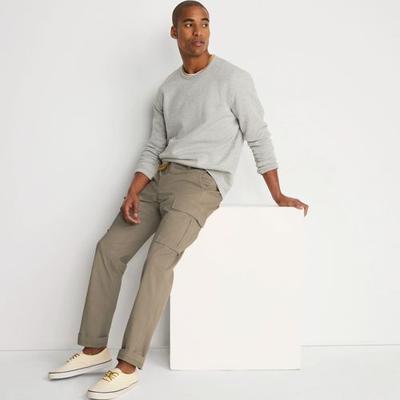 Everyday Stretch Cargo Trousers, Straight Fit, Men, size: 32 32, regular, Misc, by Lands' End