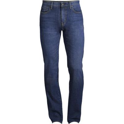 4 Way Stretch Jeans, Slim Fit, Men, size: 36 32, regular, Blue, by Lands' End