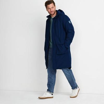 Squall Stadium Coat, Men, size: 46-48, regular, Blue, Nylon, by Lands' End