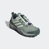 Wanderschuh ADIDAS TERREX "TERREX SKYCHASER", Gr. 41, linen grün, sanftes weiß, silber dawn, Textil, Synthetik, sportlich, Schuhe