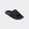 Badesandale ADIDAS SPORTSWEAR "ADILETTE SHOWER BADESCHLAPPEN", Gr. 40,5, schwarz (core schwarz, core schwarz, core schwarz), Synthetik, sportlich, Schuhe