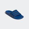 Badesandale ADIDAS ORIGINALS "ADILETTE SLIDES", Gr. 48,5, blau, core schwarz, blau, Synthetik, sportlich, Schuhe