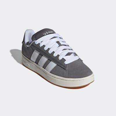 Sneaker ADIDAS SPORTSWEAR "GRAND COURT ALPHA", Gr. 37, grau four, cloud weiß, sanftes weiß, Leder, Synthetik, sportlich, Schuhe, Design inspiriert vom adidas Campus 00 Image