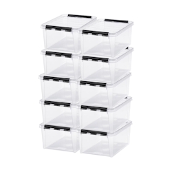 Satz von 3 - Aufbewahrungsbox 4L mit Deckel SmartStore - Lebensmittelsicher Image