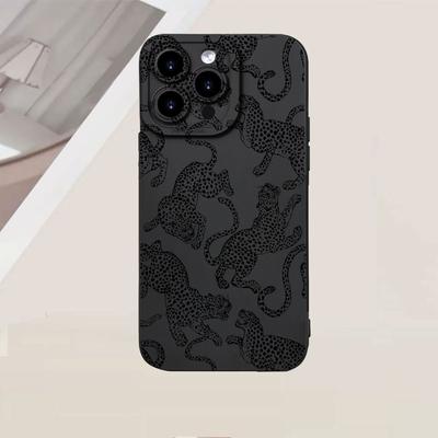 TEMU 1pc Of A Popular, Shock-resistant, And Frosted Tpu Soft Phone Case For Iphone Models 16, 15, 14, 13, 12, 11 Pro Max/plus/pro/mini Xr/xs//7 8g Plus Se. Image