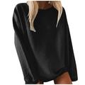 Tops for Women Trendy Womens Graphic Long Sleeve Tees Womens Lace Top Popular Tops Women Long Sleeve Button Girl Tee Baseball Inner Shirt Plain Shirt Woven Short plus Size Dressy Linen Black 2XL