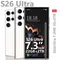 The phone case is used for Hot New S26 Ultra Smart phone 7.3inch Full Screen 5G Cell Phone 22TB+2TB 7800mAh Mobile Phones Global