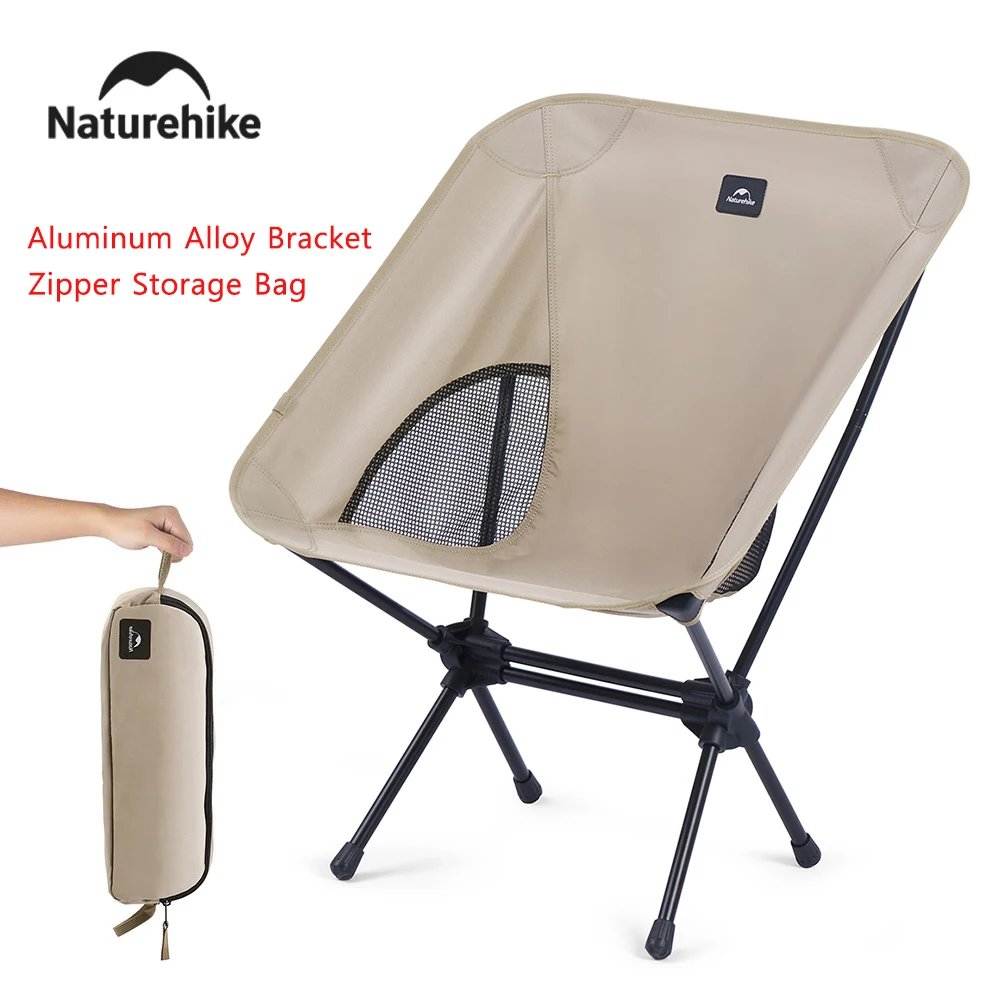 Naturehike 2025 Strandstuhl für den Außenbereich, ultraleicht, verbreiterter Klappstuhl, hohe Belastung, faltbarer Picknickstuhl, Reisen, Camping, Angeln