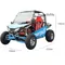 Go-kart fuoristrada volante a benzina per adulti moto da montagna fuoristrada ATV a due posti a quattro ruote fuoristrada a quattro ruote motrici