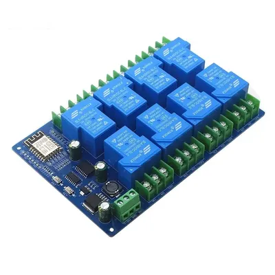 DC7-28 / 5V Netzteil ESP8266 WiFi 8-Kanal 30A Relaismodul ESP-12F Entwicklungsboard Image