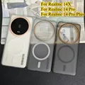 Per Magsafe Custodia magnetica ultra sottile per Realme 14 Pro Plus Custodia rigida antiurto per PC per Realme 14 Pro 5G 14X 14Pro +