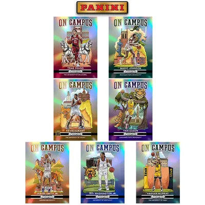 Panini Diy Homemade On Campus Magic Jhoson Kevin Durant Trae Young Nba Basketball Star Trading Cards Image