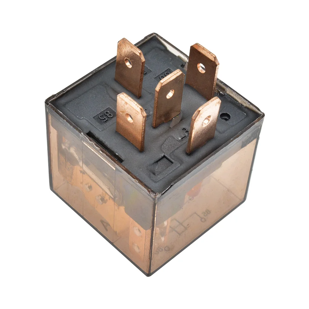 Wasserdichtes Relais DC 12 V 100 A Relais SPDT 5-poliges Relais Auto Heavy Duty Split Charge Wasserdichtes transparentes Gehäuse Image