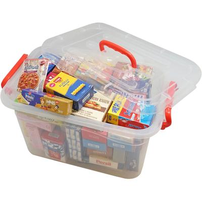 Kaufladensortiment TANNER "Big Value Box inklusive vielerlei Markenminiaturen", bunt, Kaufladensortimente, Kinder, Papier, Kunststoff, Made in Germany