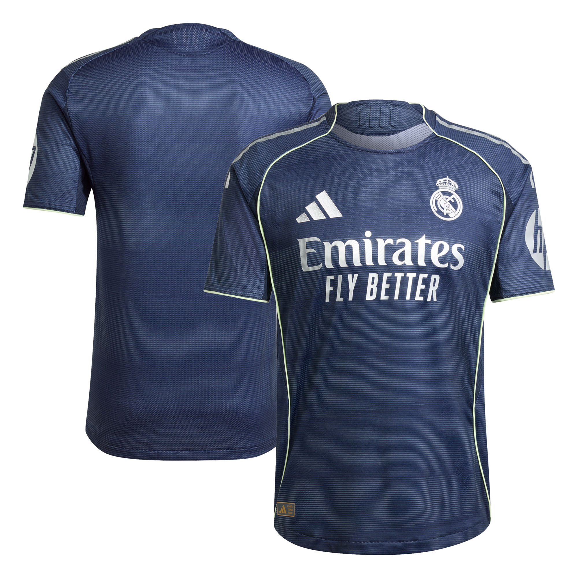 Real Madrid adidas Authentic Auswärtstrikot 2025-26 Image