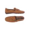 Gabor Damen Halbschuh, Gr. 38, orange, Leder