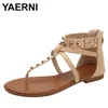 Damen Sandalen Vintage Mode Flach boden High Top Casual Toe Sandwich Strand Bohemian Anti-Rutsch-Flip-Flops Sommer Frauen Schuhe