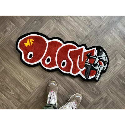 Doom Red Funny rug carpet home-decor rug Home Decor perfect Soft Bath Rugs Bathroom Rug Cute Door Mat Gift