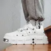 Männer Plattform Turnschuhe Tenis Sport Schuhe Punk Casual Skateboard Atmungsaktive Laufen Outdoor