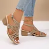 2025, Sommer, neue Sandalen, modisch, bequem, leicht, lässig, Damenschuhe, Outdoor-Strandsandalen,