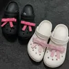 Niedliche bunte Bowknot Schuh Charms Designer Mode Vintage Bogen Clogs Dekorationen Luxus süße koreanische Schuh zubehör heißen Verkauf