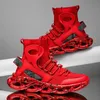 Straße Rot High Top Sneakers Mann Mode Plattform Designer Laufschuhe Für Männer Original Atmungsaktive Casual männer Sport Schuhe