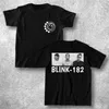 T-Shirt Blink 182 One More Time Tour Premium Baumwolle American Band Singer T-Shirt Herren Street Hip-Hop Rock Kurzarm Damen Top