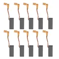 10 pièces de rechange de balais de carbone 5x8x19mm pour meuleuse d'angle de moteur électrique, brosses en carbone, accessoires pour outils électriques ﻿