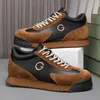 Heißer Verkauf Retro Braun Turnschuhe Männlich Plus Größe 46, Wildleder männer Casual Sneaker Komfortable Plattform Städtischen Schuhe Männer Freizeit schuhe