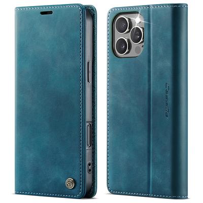 Phone Case For iPhone 17 Air iPhone 16 15 14 Pro Max Plus iPhone 16e iPhone 13 12 11 Pro Max Mini Magnetic Adsorption Wallet Case Flip Cover Magnetic Full Body Protective Kickstand TPU PU Leather
