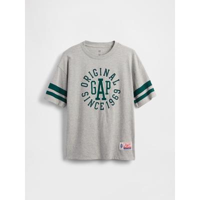 Gap Grey Logo Jersey Short Sleeve T-Shirt (4-13yrs)