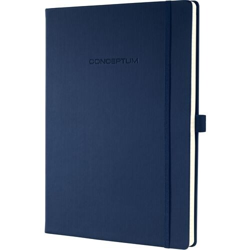 Sigel Conceptum A4 Gebunden Midnight Blue Hardcover-Notizbuch Kariert 97 Blatt Image