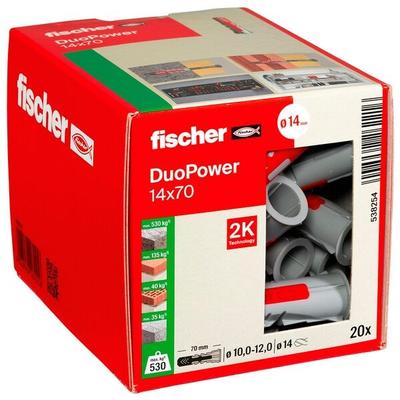 fischer Universaldübel-Sortiment »DuoPower 14x70 2K« 20 Stück Image