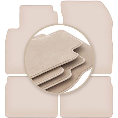 Beige PREMIUM-Matten für: Nissan Micra K13 Fließheck 2010-2016 Image
