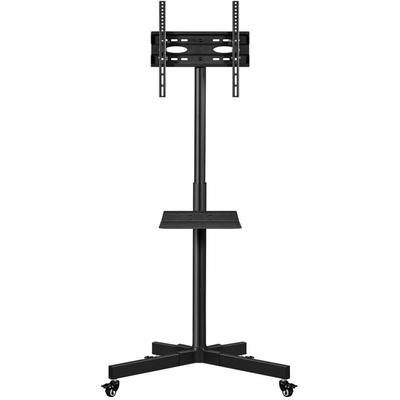 Yaheetech TV-Ständer Rollbar für 23 - 60 Zoll TV-Ständer Tragbar mit Laptop-Ablage TV-Ständer Image