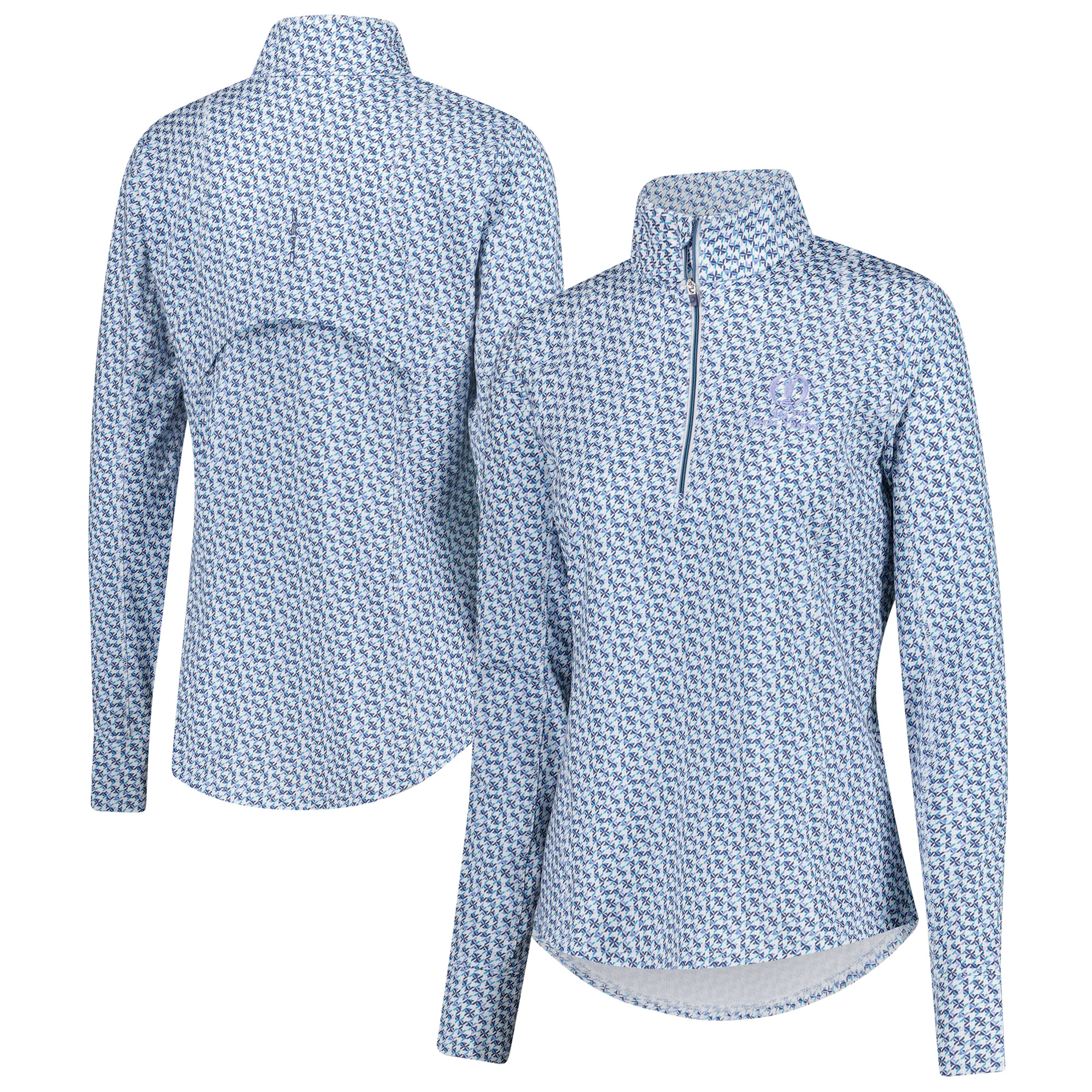 The Open 152nd Royal Troon Zero Restriction Renae Mittelschicht mit Reißverschluss – Aquamarin – Damen Image