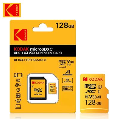 TEMU Kodak Memory Cardxc Ultra 512gb, 256gb & 128gb Class 10 V30 Memory Cards - Suitable For Smartphones And Cameras, Durability, Kodak