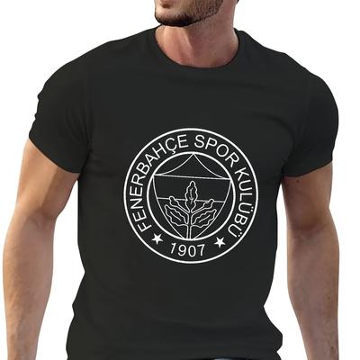 TEMU Fenerbahce Black(no Star) Short Sleeve T-shirt 220g Image