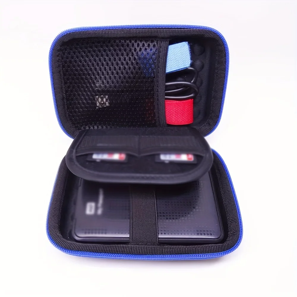 1-teilige tragbare Festplattentasche für Seagate Expansion Backup Plus Slim, WD My Passport und andere digitale Produkte (nur Tasche) Image