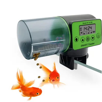 Automatic fish tank feeder intelligent timing automatic feeder aquarium goldfish feeder large capacity fish aquarium feeder