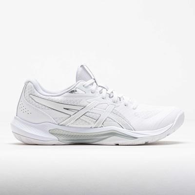 ASICS GEL-Tactic 13 Women's Indoor, Squash, Racquetball Shoes White/Pure Silver